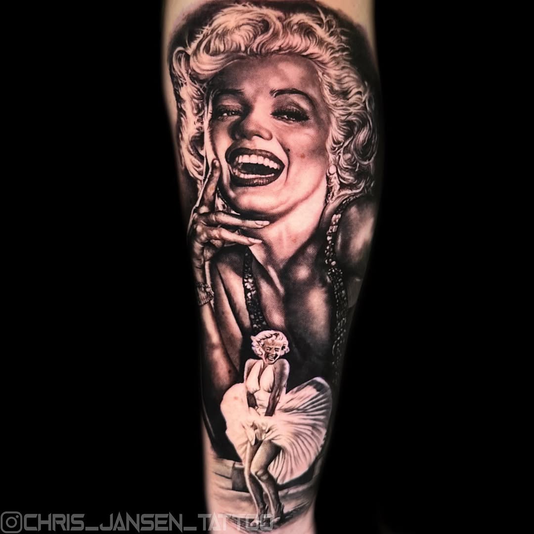 Tattoo by @chrisjansenofficial — realism, black_and_grey