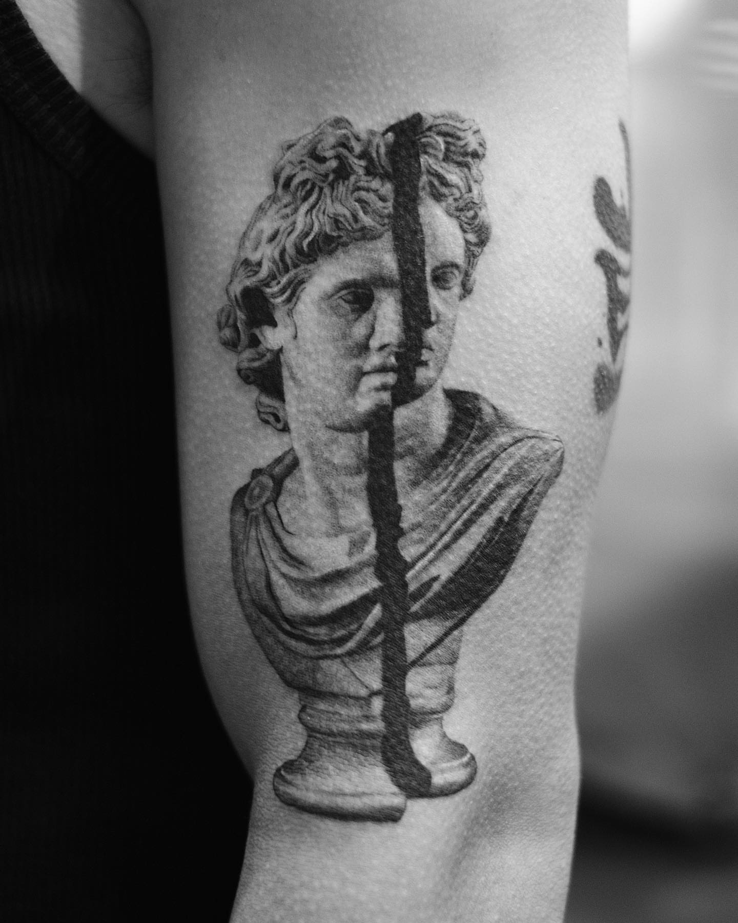 Tattoo by @chunntattoo — black_and_grey, realism