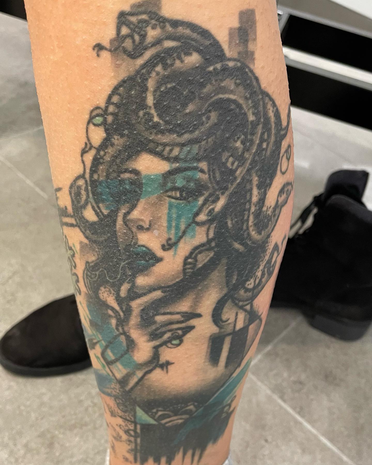 Tattoo by @zombriii — neo_traditional, dark_realism