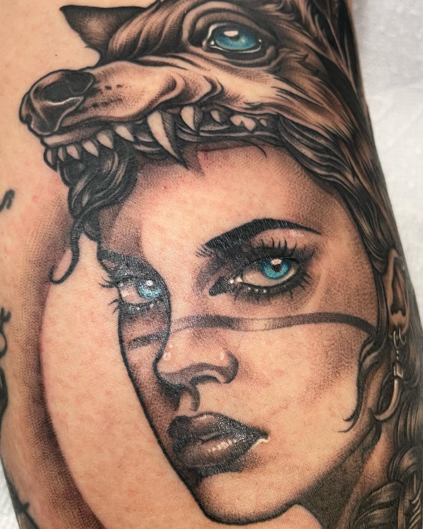 Tattoo by @zombriii — realism, dark_realism