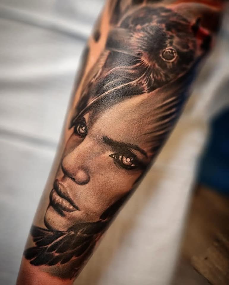 Tattoo by @danieljapaniel — realism, black_and_grey