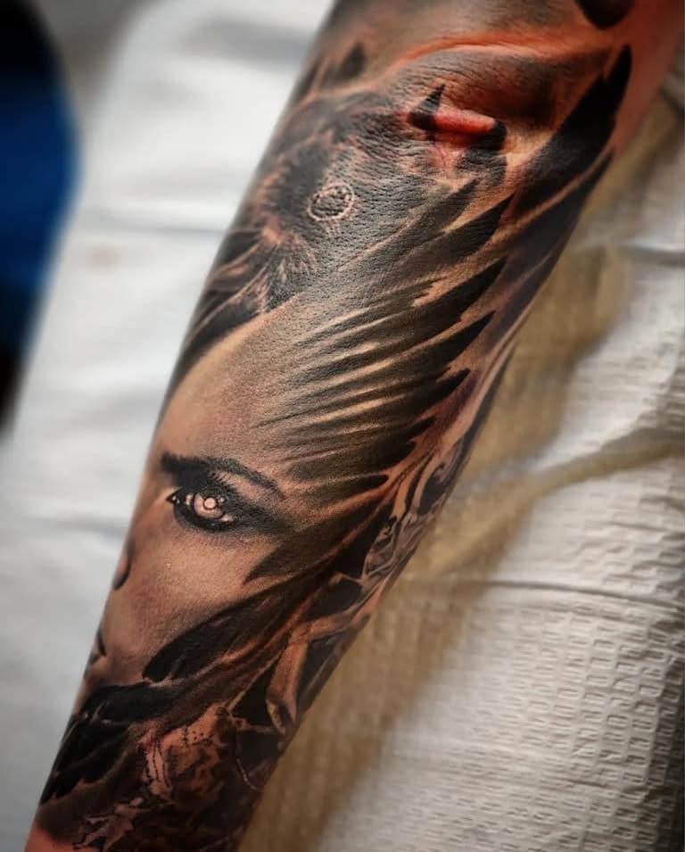 Tattoo by @danieljapaniel — realism, black_and_grey