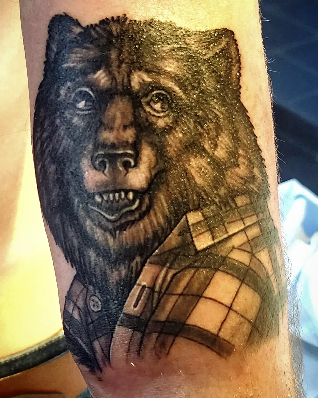 Tattoo by @fricke_tattoo — realism, dark_realism