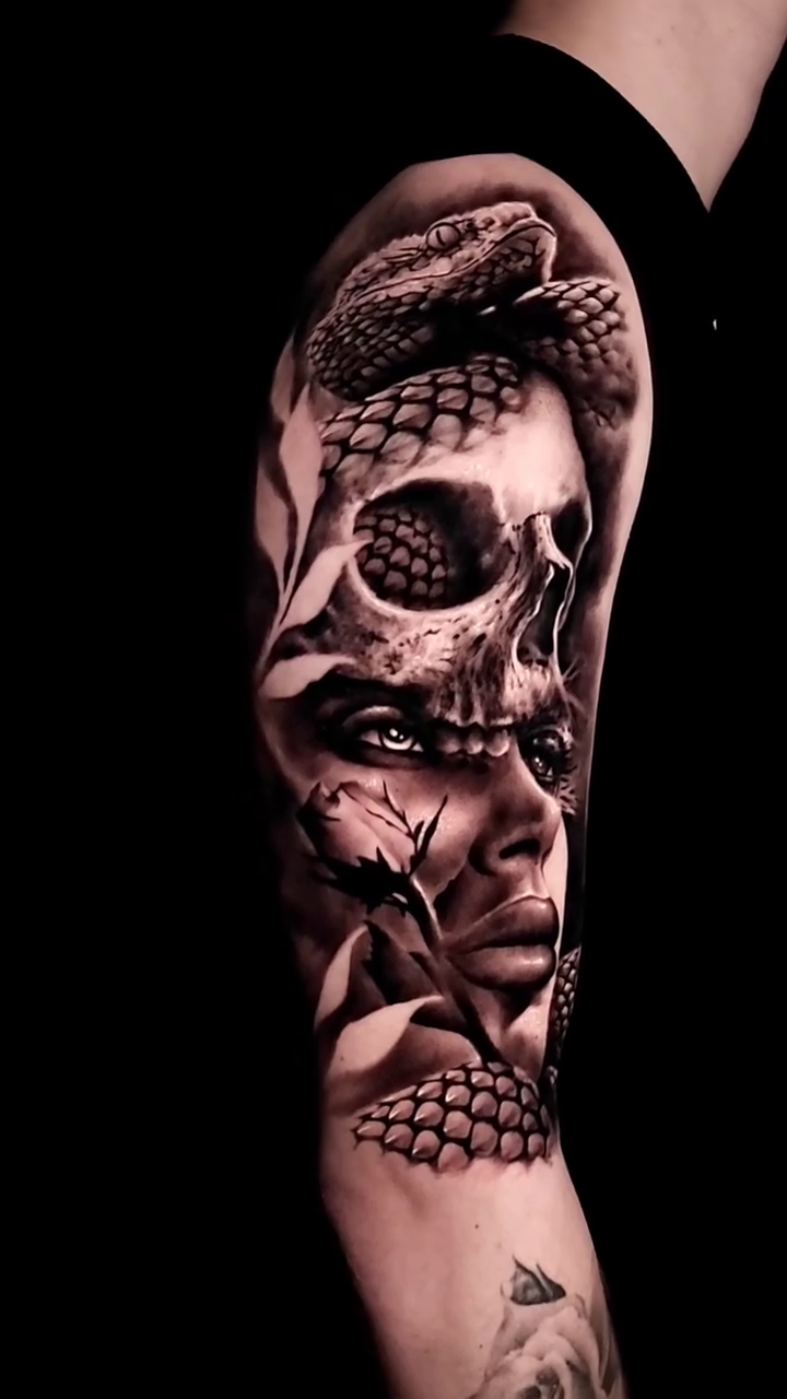 Tattoo by @david_rhapsody — realism, dark_realism