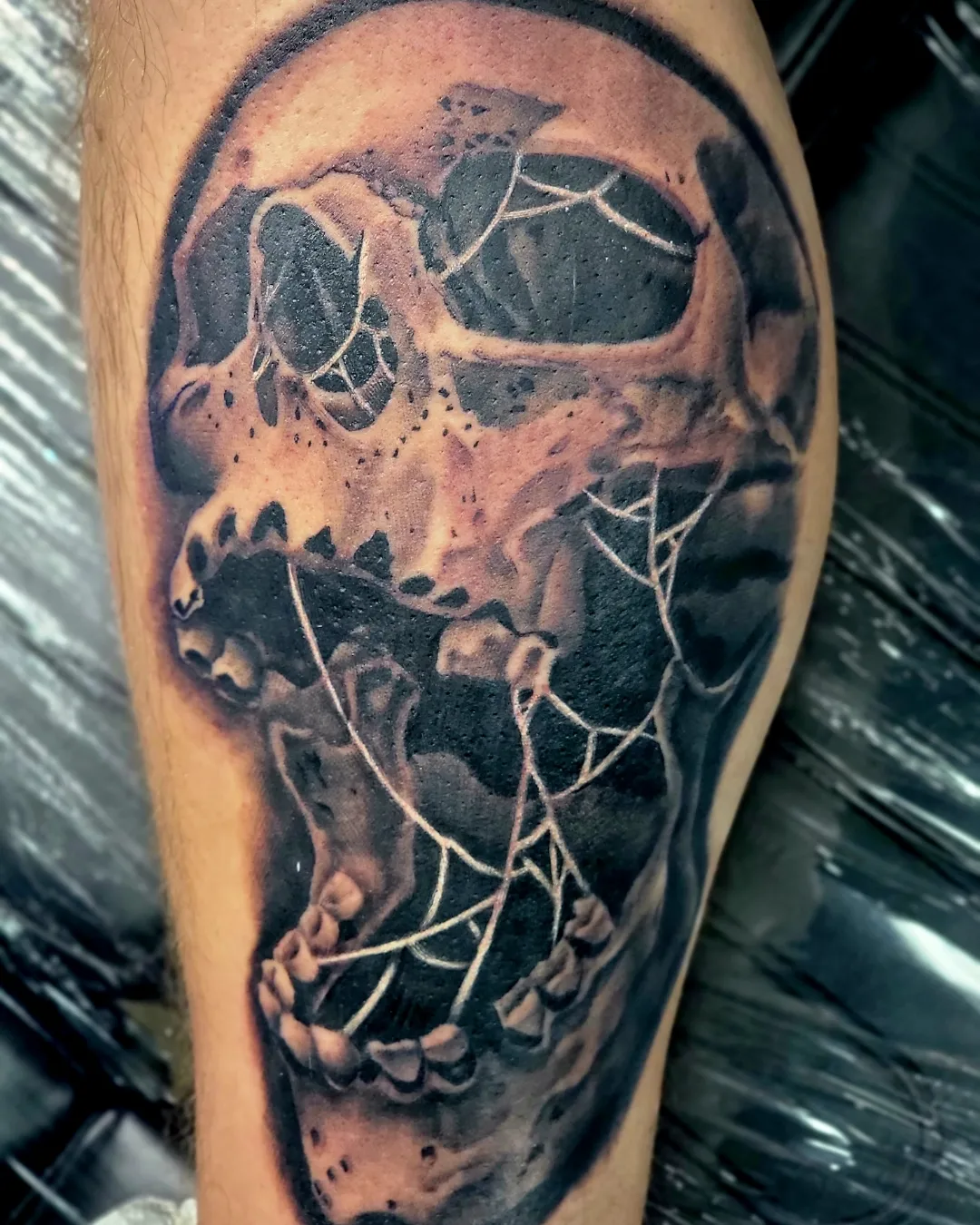 Tattoo by @7jynx13 — realism, dark_realism