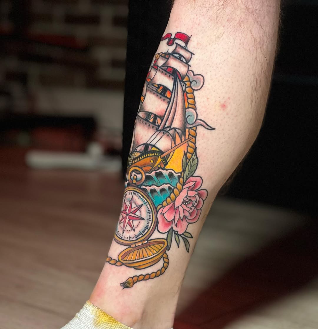 Tattoo by @di_anakunztattoo — american_traditional, neo_traditional