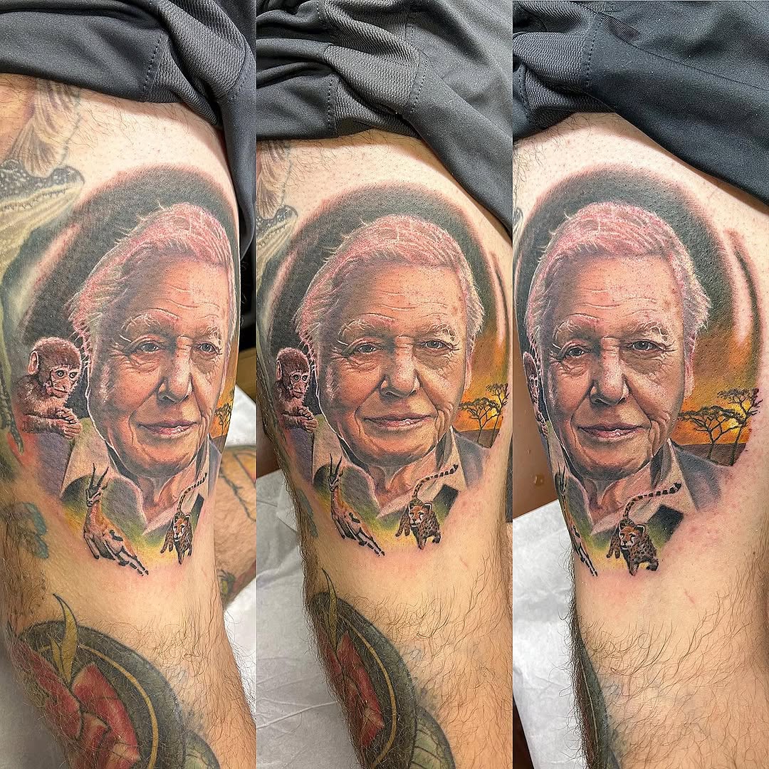 Tattoo by @theonlyajax — realism, black_and_grey