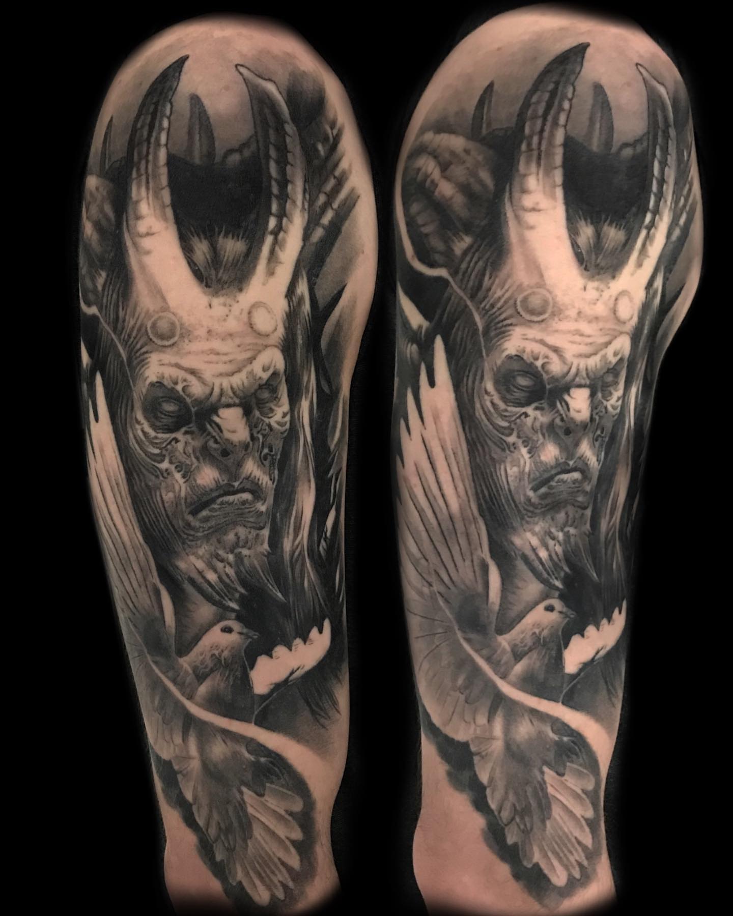 Tattoo by @davenazgul β black_and_grey, realism