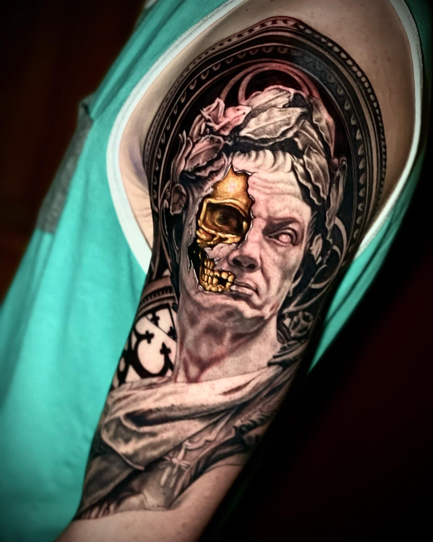Tattoo by @jermrekow — realism, dark_realism