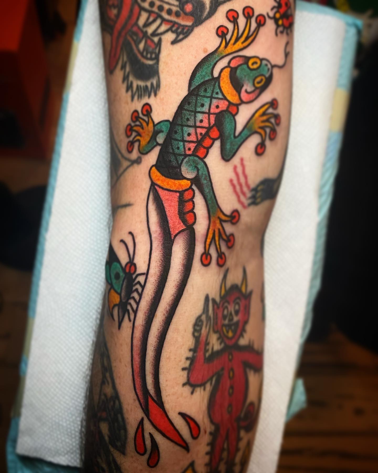 Tattoo by @beexgood — american_traditional
