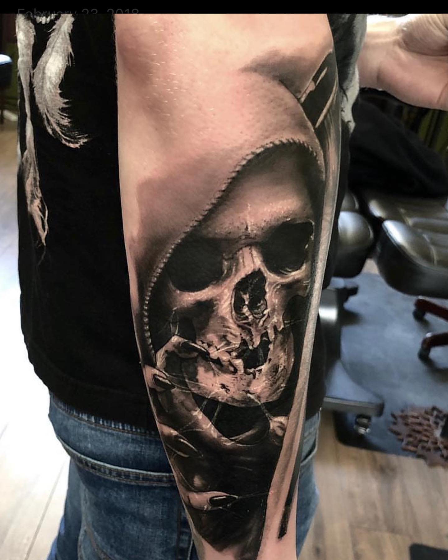 Tattoo by @schrail_edmund — realism, dark_realism
