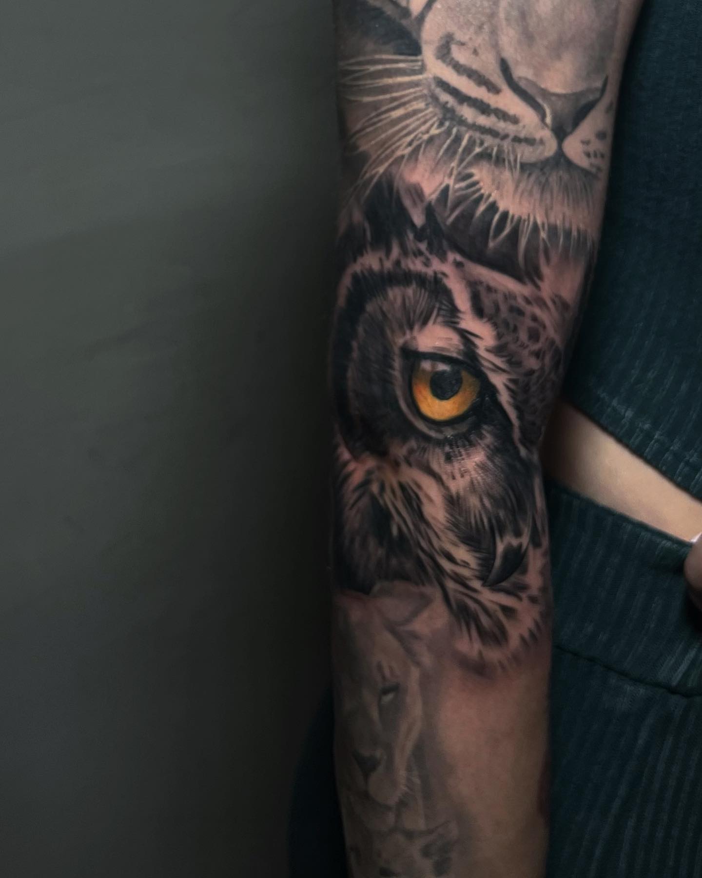 Tattoo by @jink_tattoos — realism, dark_realism