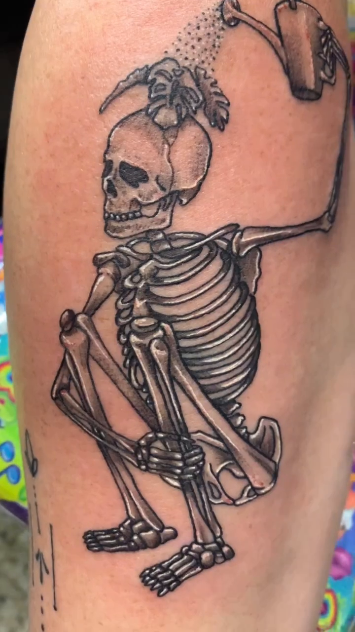 Tattoo by @heatherhellfiretattoo — black_and_grey, fine_line