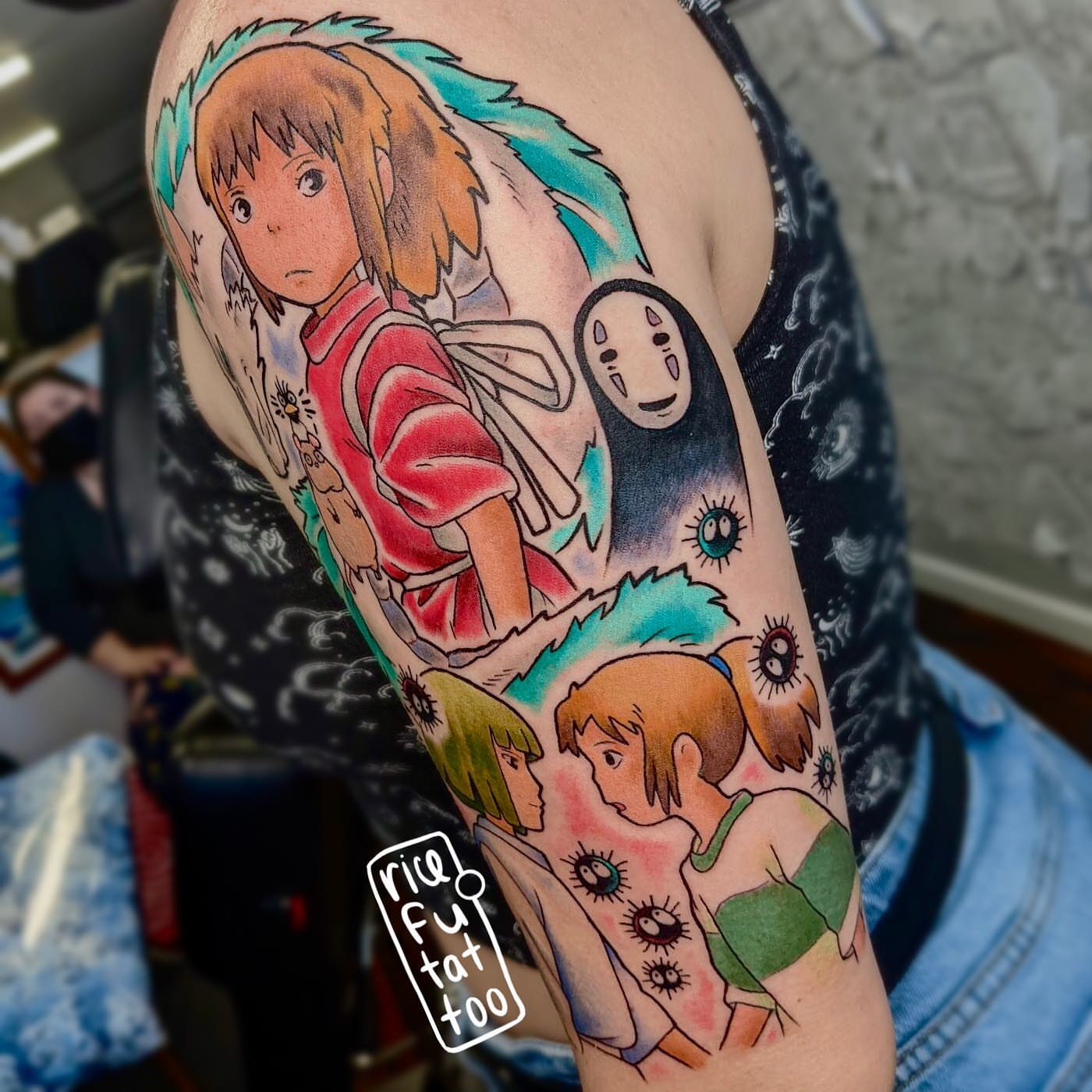 Tattoo by @ricefu_asa — anime, illustrative