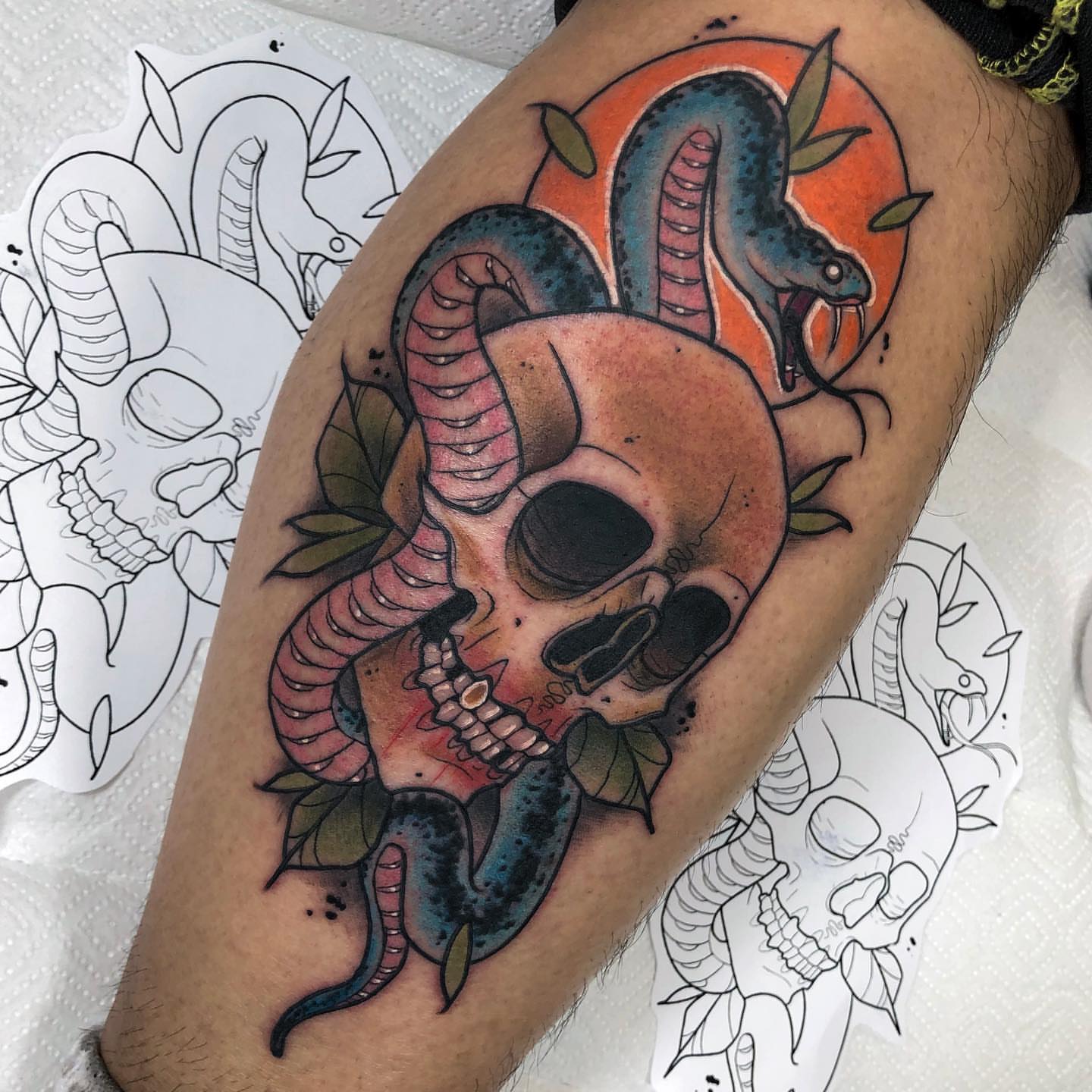 Tattoo by @leefscented β american_traditional, realism