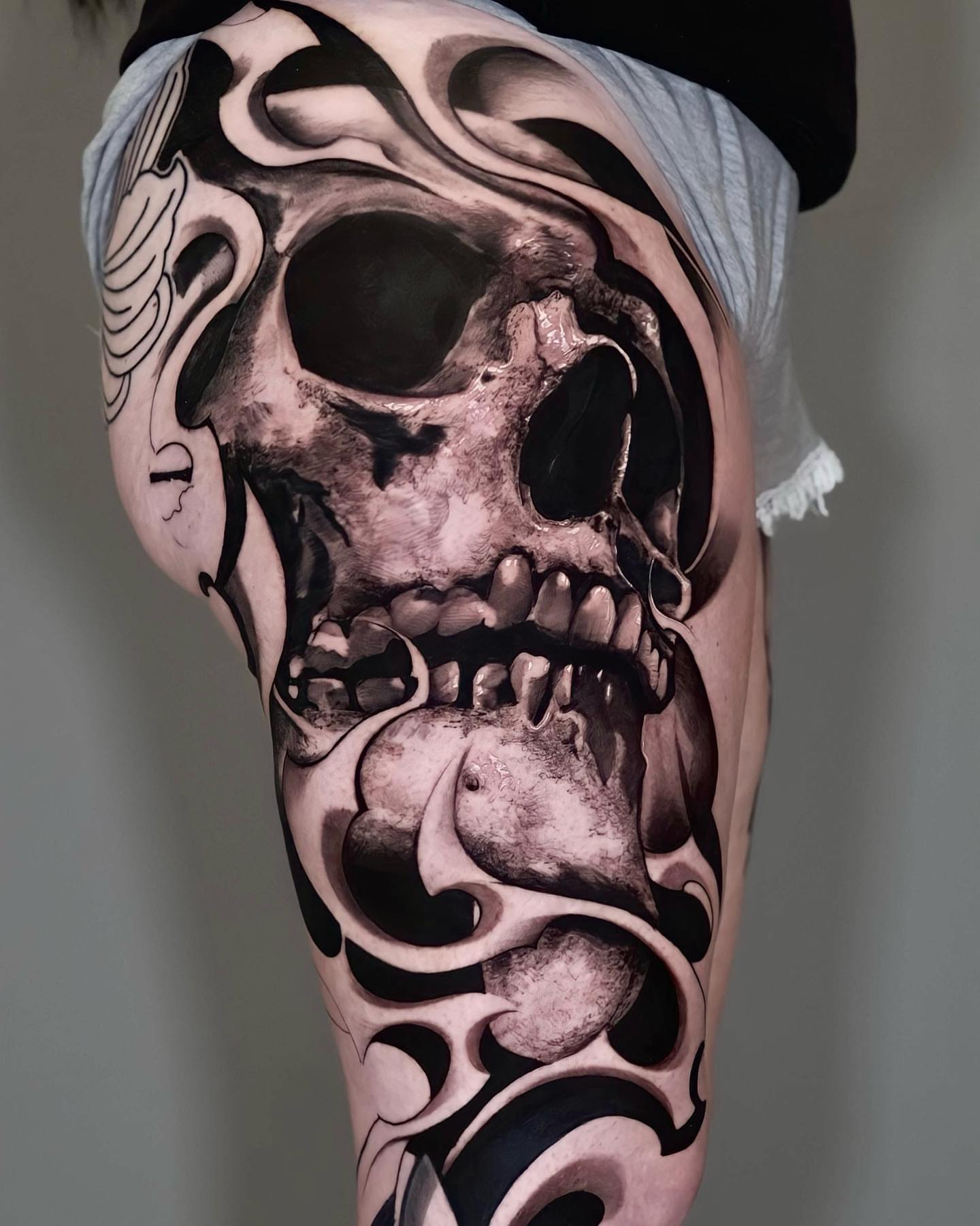 Tattoo by @schrail_edmund — realism, dark_realism