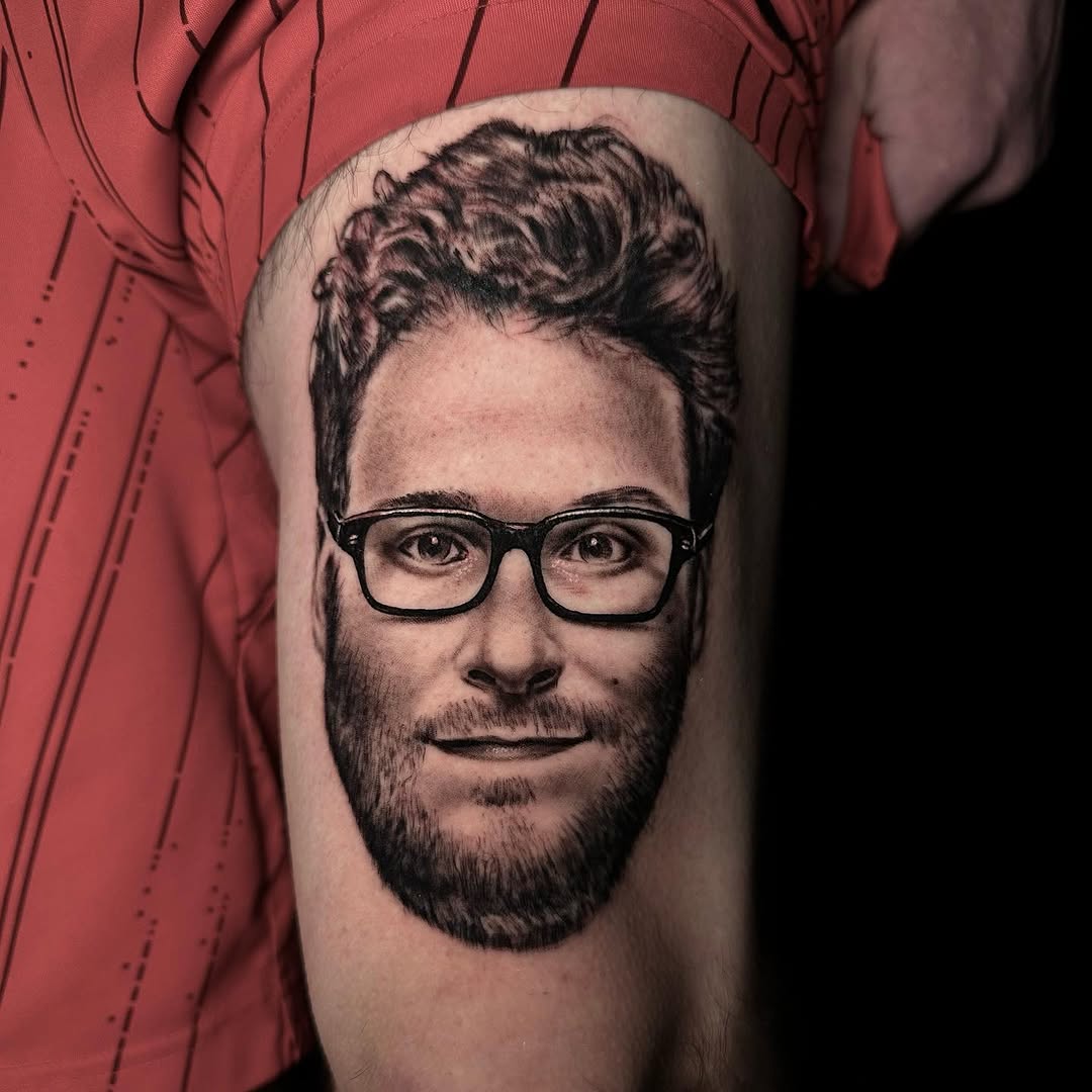 Tattoo by @jacobmartintattoos — realism, black_and_grey