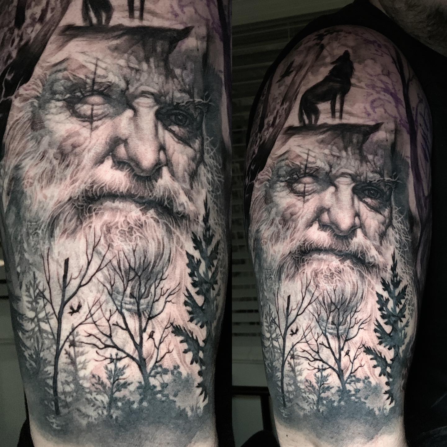 Tattoo by @roveink — realism, dark_realism
