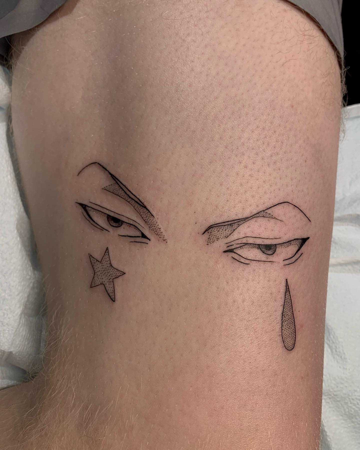 Tattoo by @mykymilk β dotwork, realism