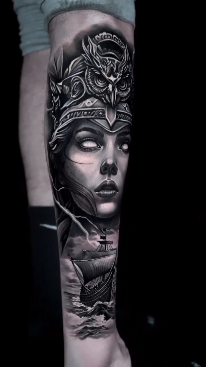 Tattoo work at Flower City Tattoo Convention 2026