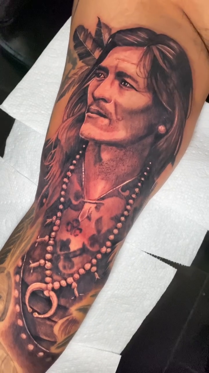 Tattoo by @truepigments — realism, black_and_grey