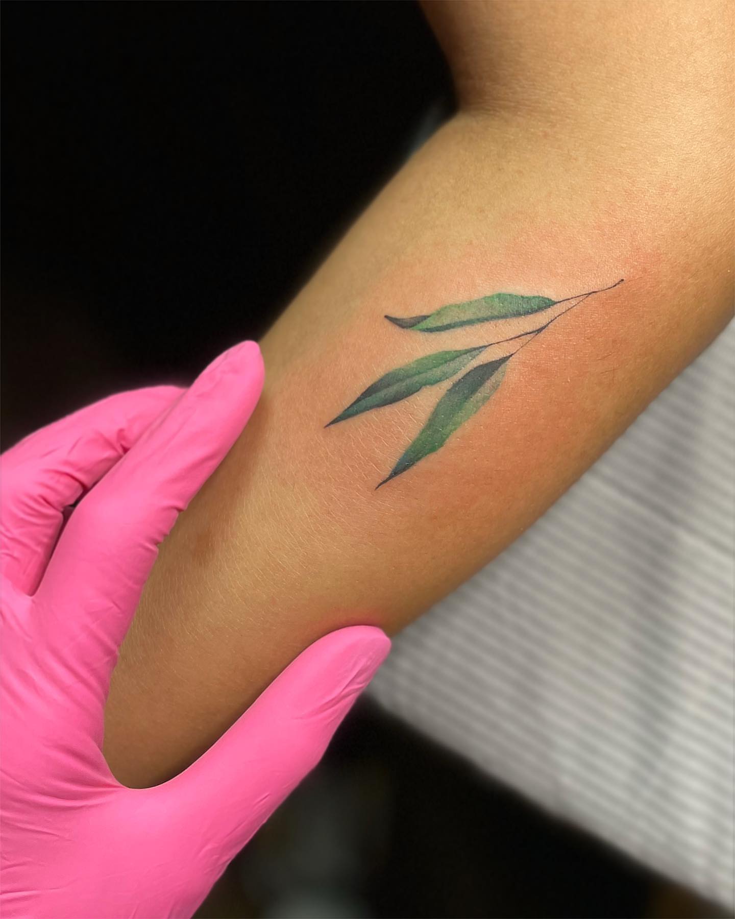 Tattoo by @georgiagreytattoos — watercolor