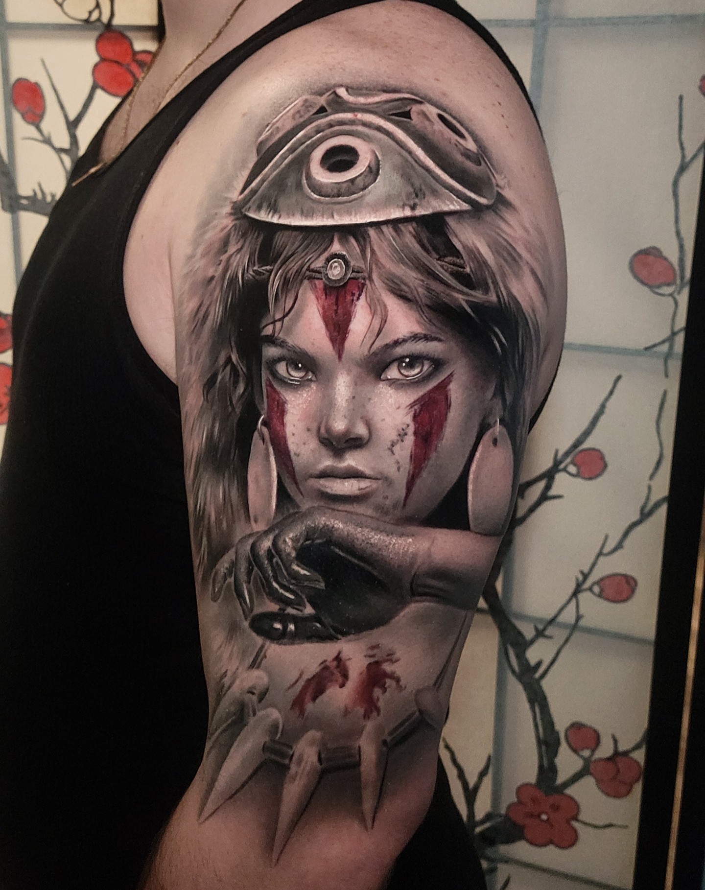 Tattoo by @ladyb.inknart — realism, dark_realism