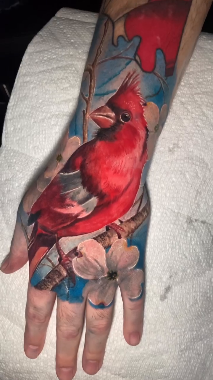 Tattoo by @truepigments — realism, japanese_irezumi