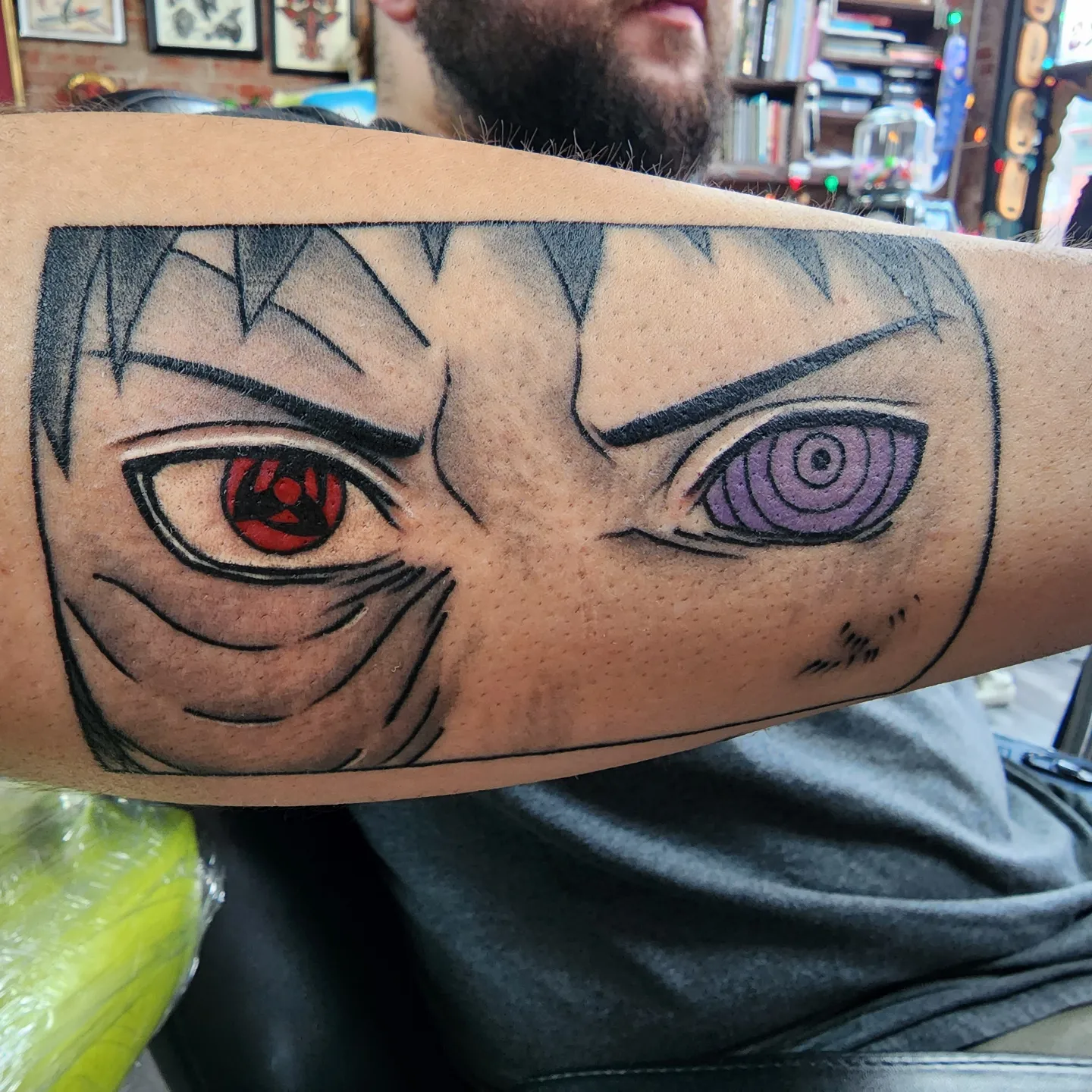 Tattoo by @milesdeoring — anime