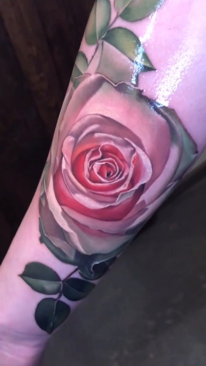 Tattoo by @delaneyink — realism, color