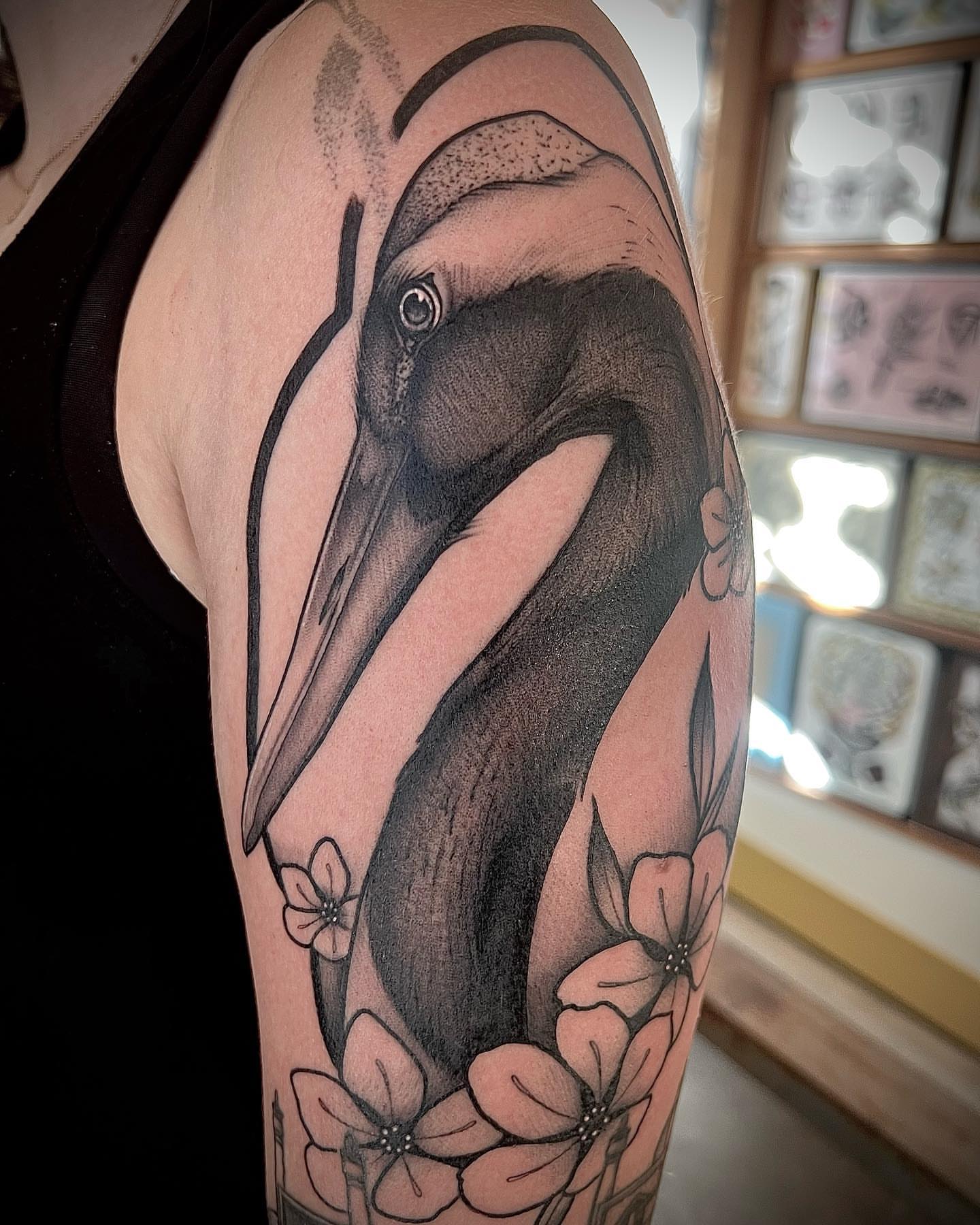 Tattoo by @zopfism — realism, black_and_grey