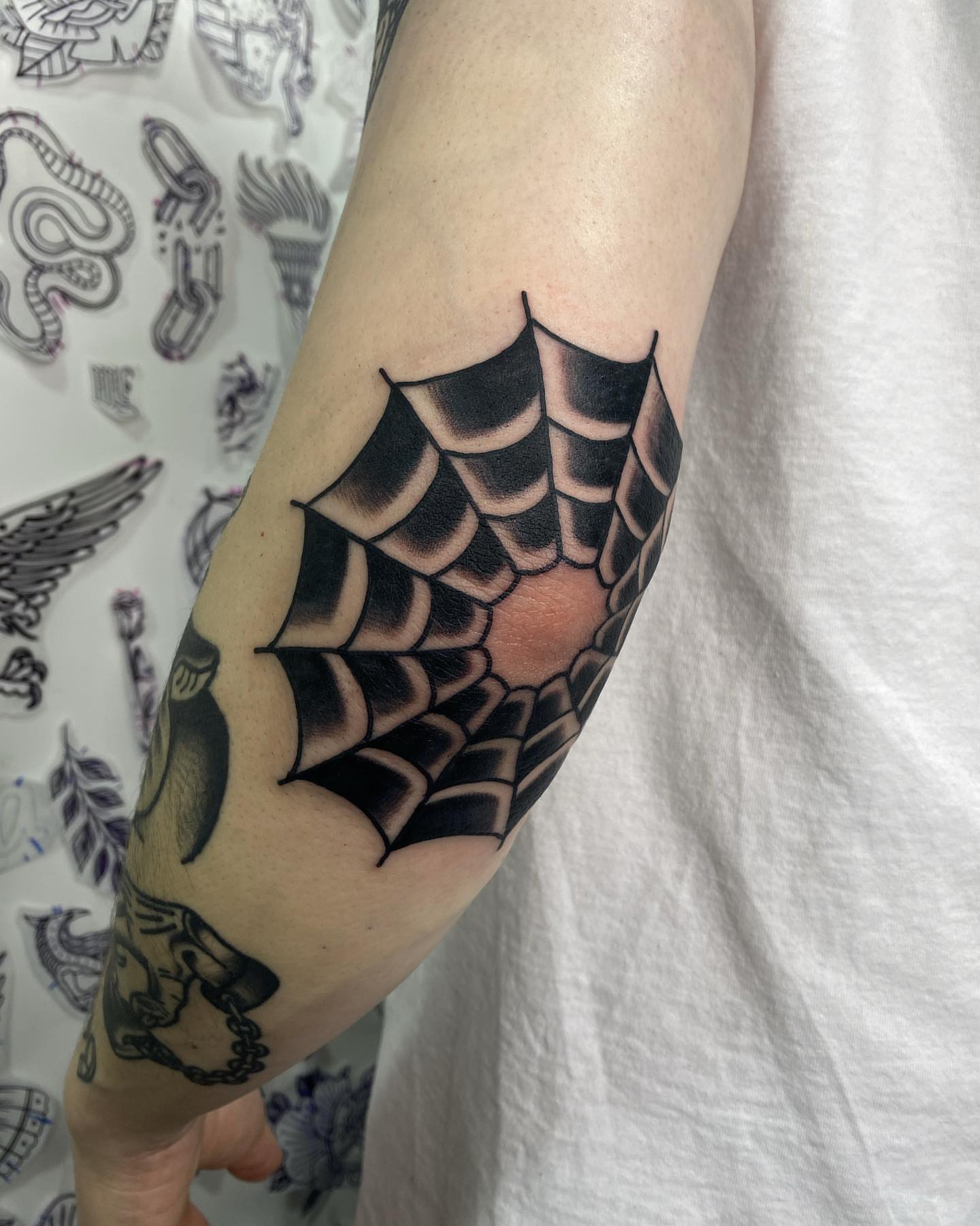 Tattoo by @staygoodtom — black_and_grey