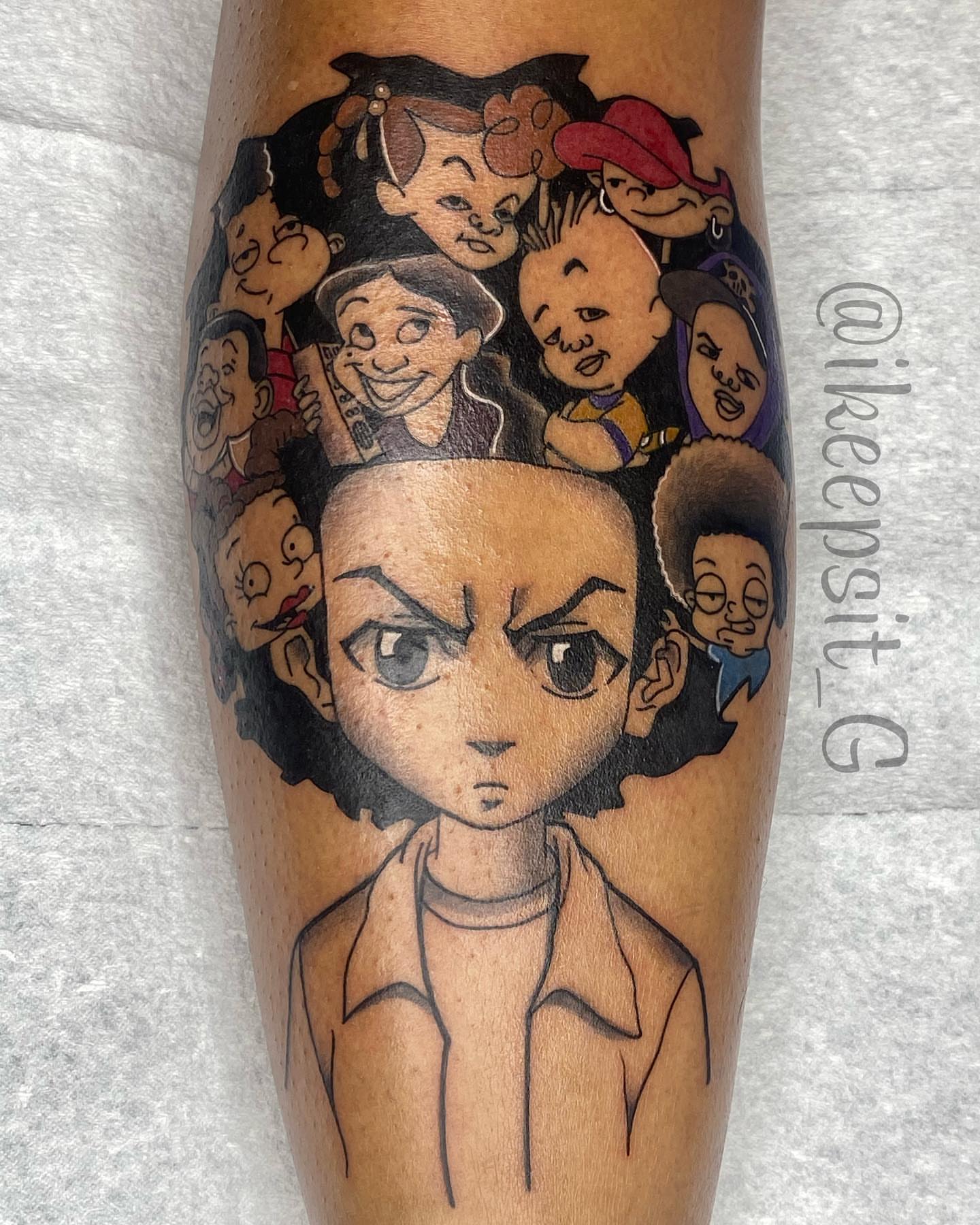Tattoo by @ikeepsit_g — anime