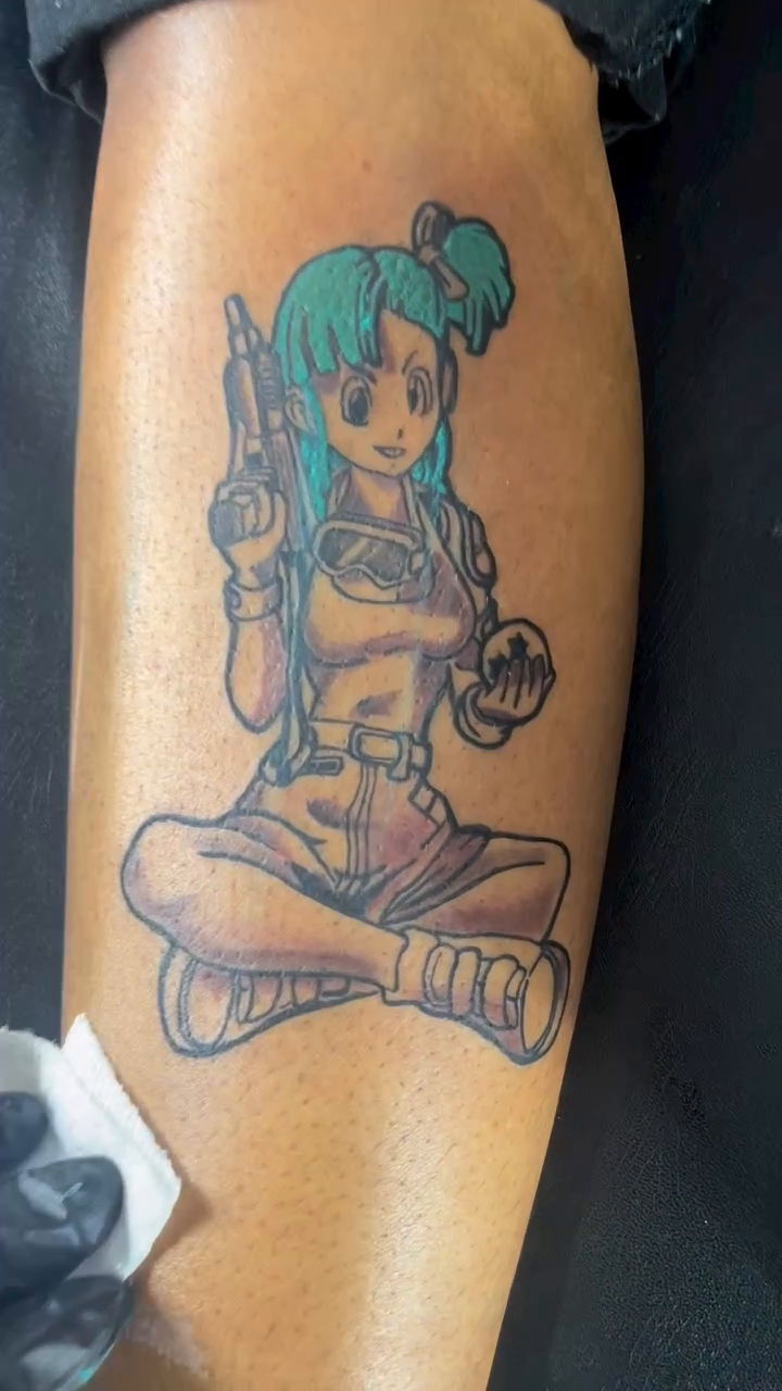 Tattoo by @tattooedbybacon — anime