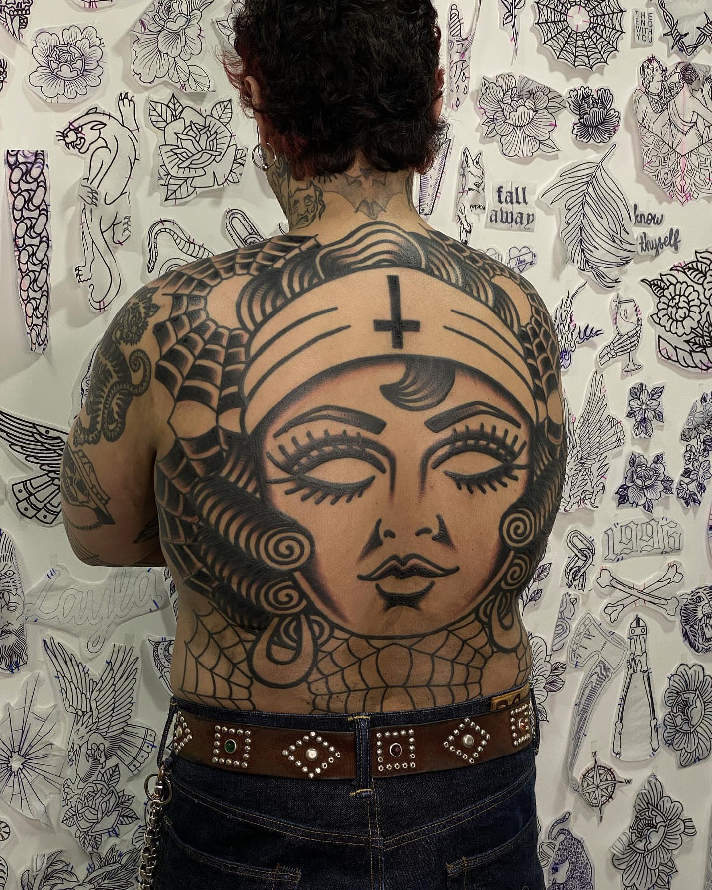 Tattoo by @staygoodtom — black_and_grey, realism