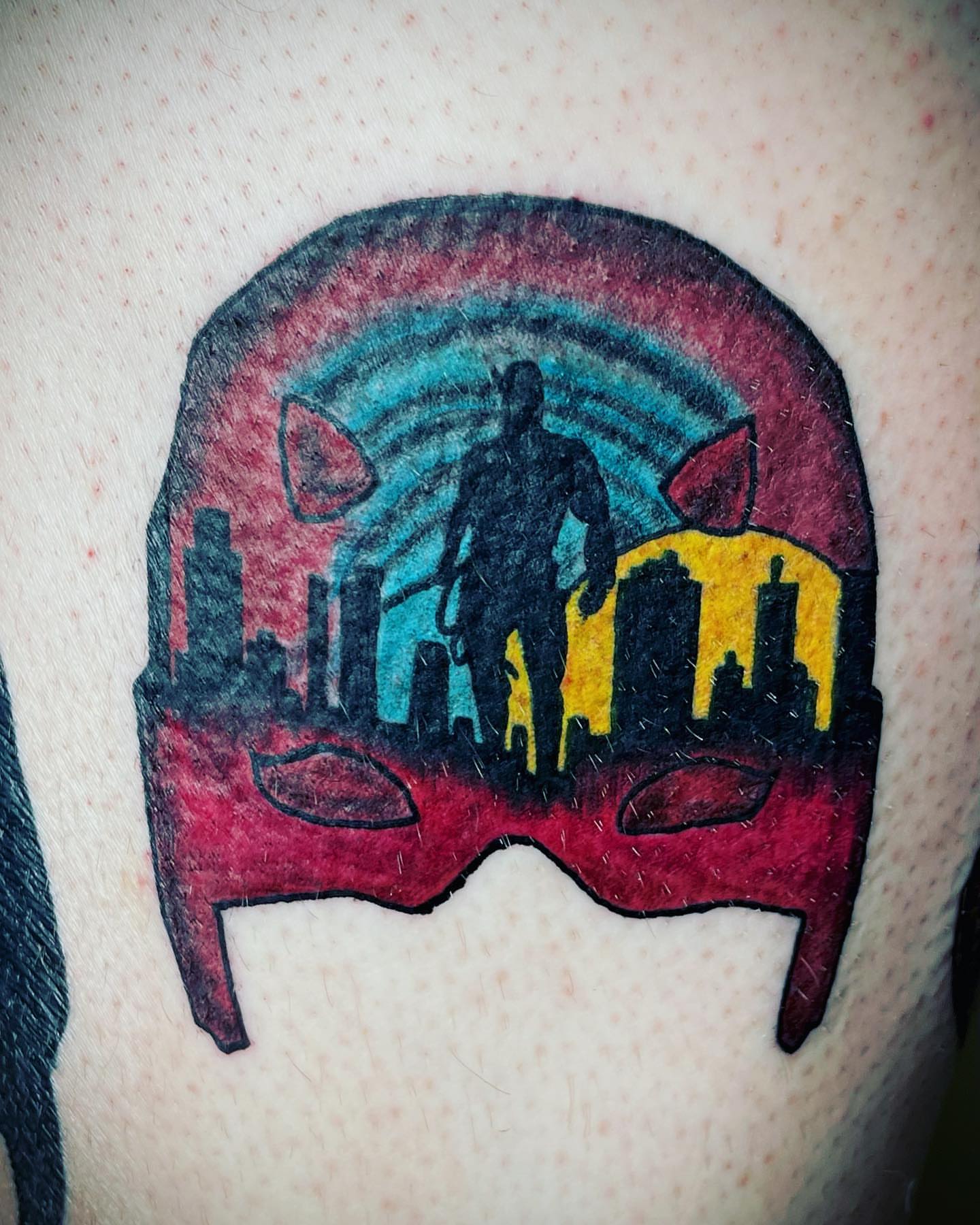 Tattoo by @poppins1384 — dotwork