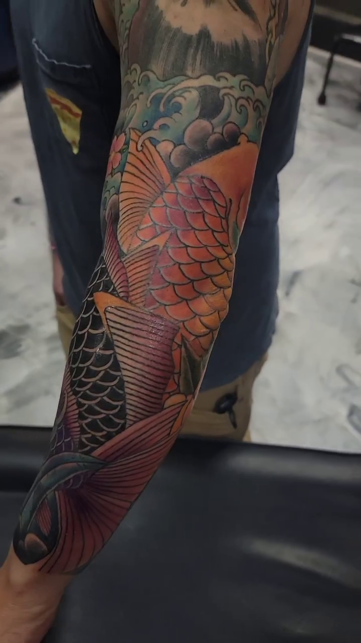 Tattoo by @mrjamesvaughn — japanese_irezumi