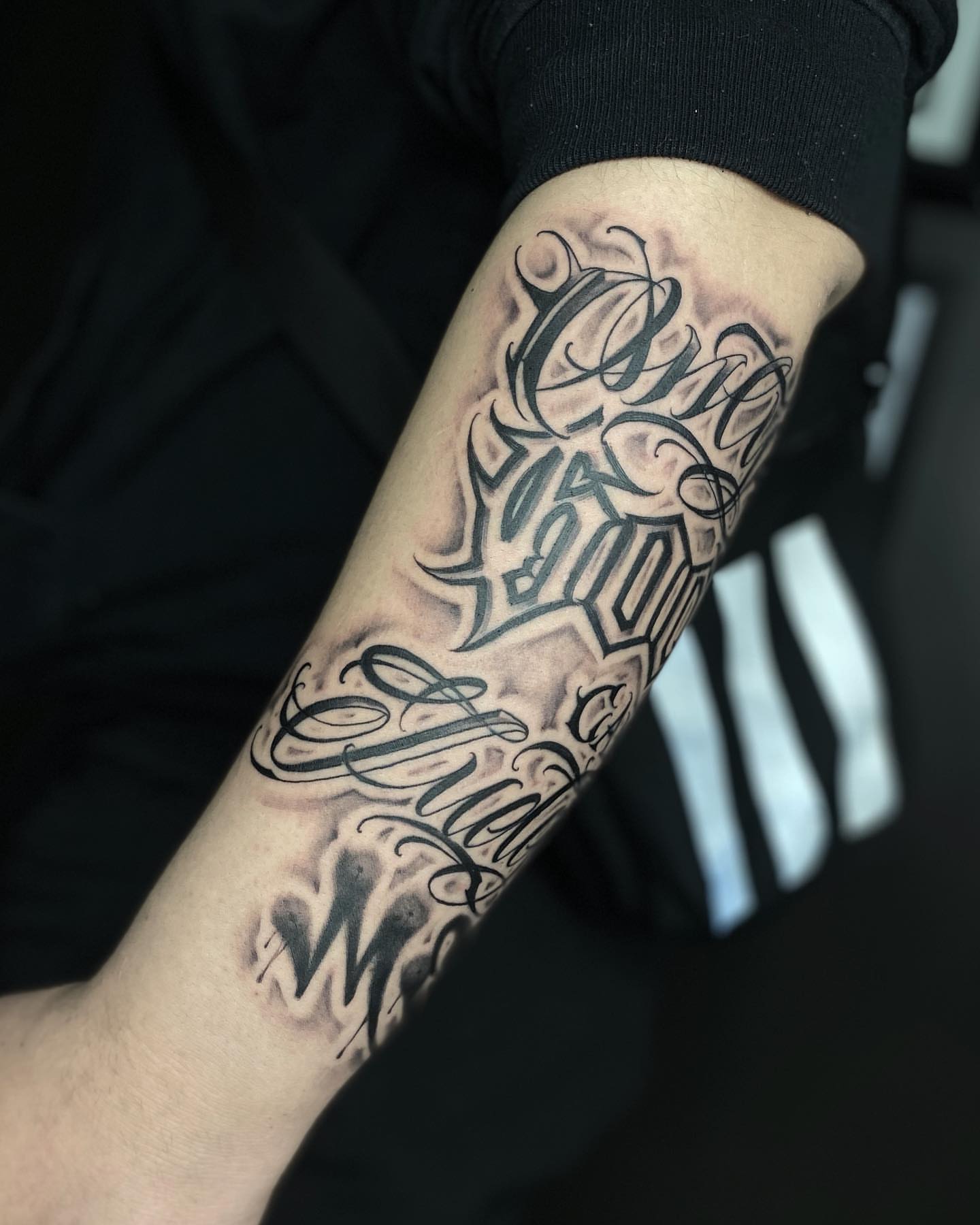 Tattoo by @sionerdcd β lettering_script