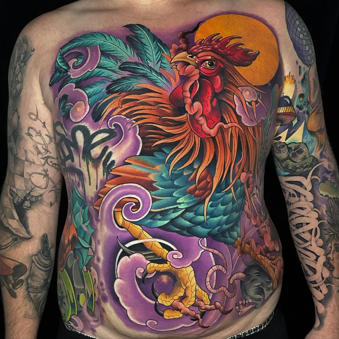 Tattoo by @tattoosbypat — neo_traditional, japanese_irezumi