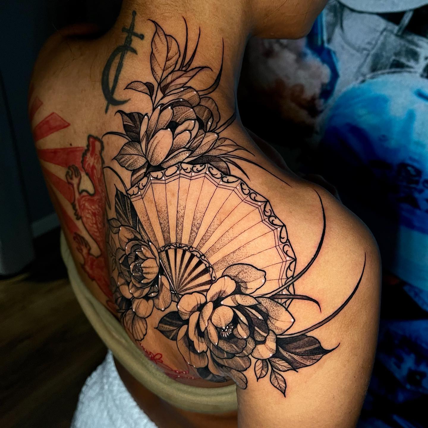 Tattoo by @spin_ink โ black_and_grey