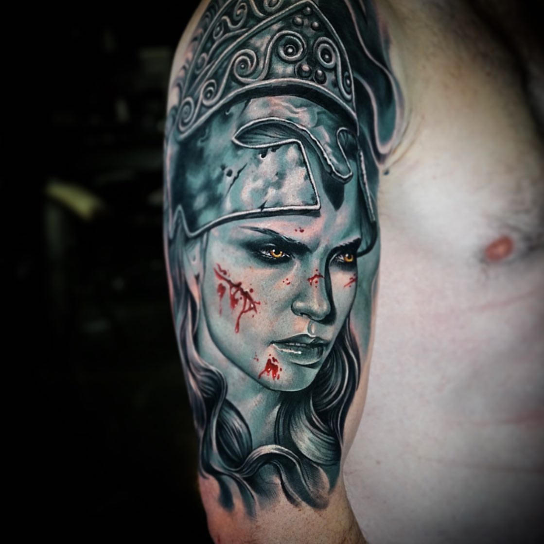 Tattoo by @dgtatts — realism, dark_realism