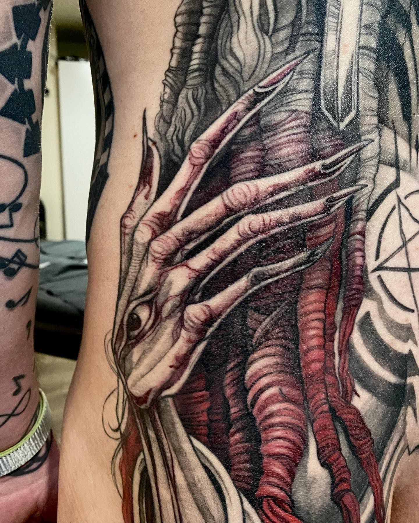 Tattoo by @bollingerart — dark_realism, realism