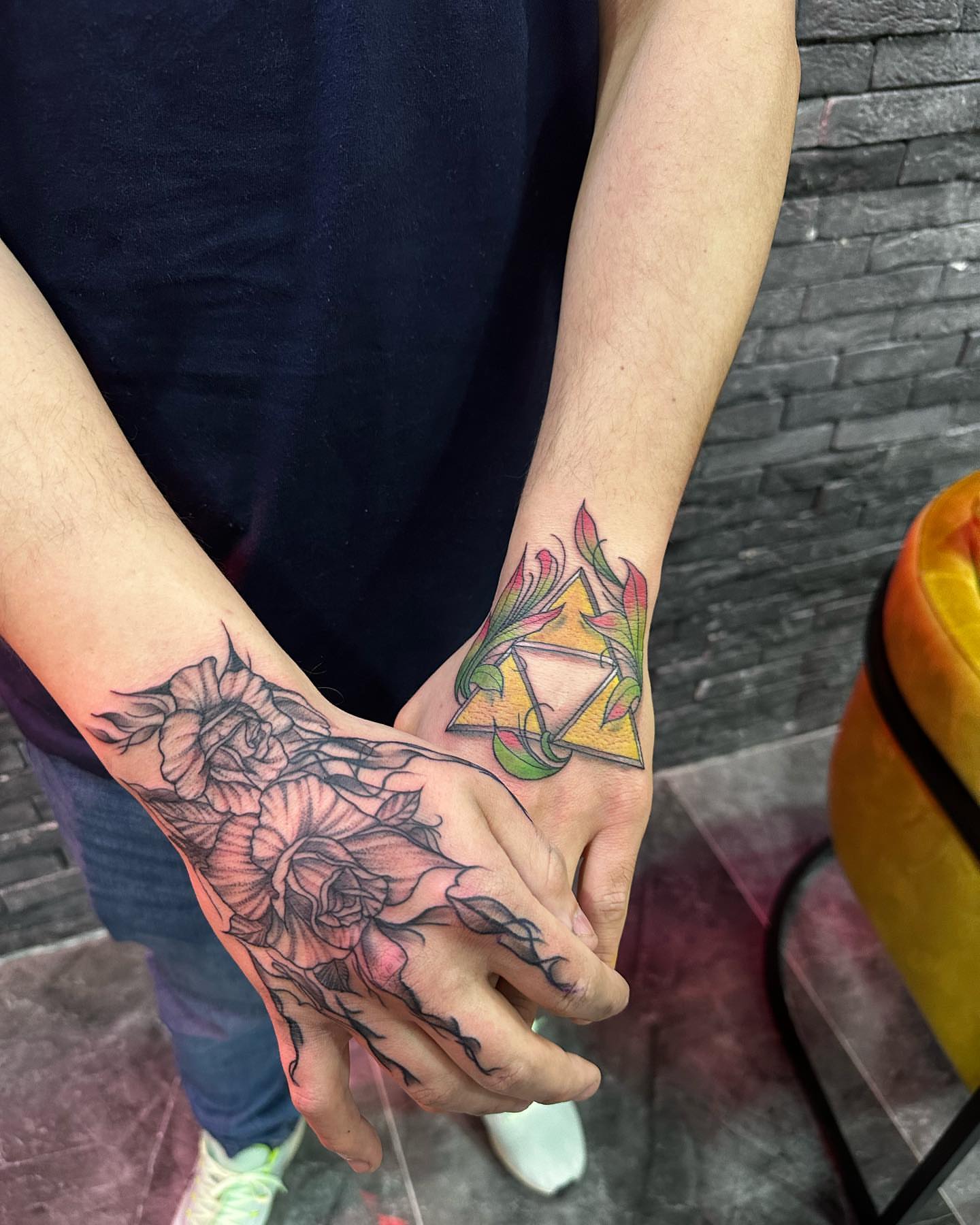 Tattoo by @kodi_tattoo β black_and_grey, geometric