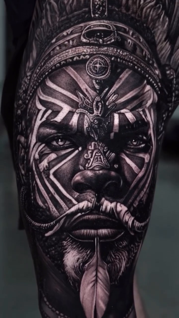 Tattoo by @estebanceron_art — realism, black_and_grey