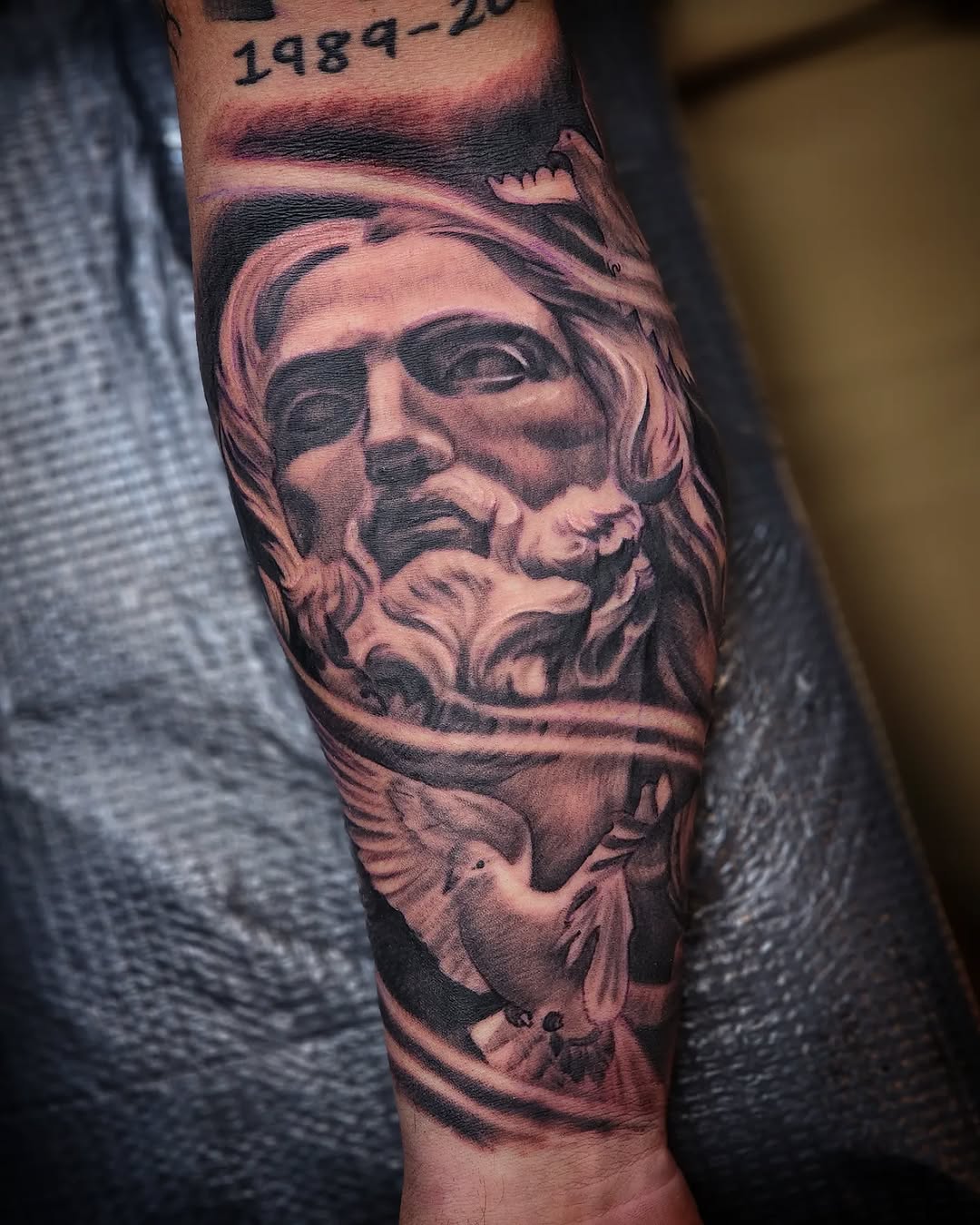 Tattoo by @danieljapaniel — black_and_grey, realism