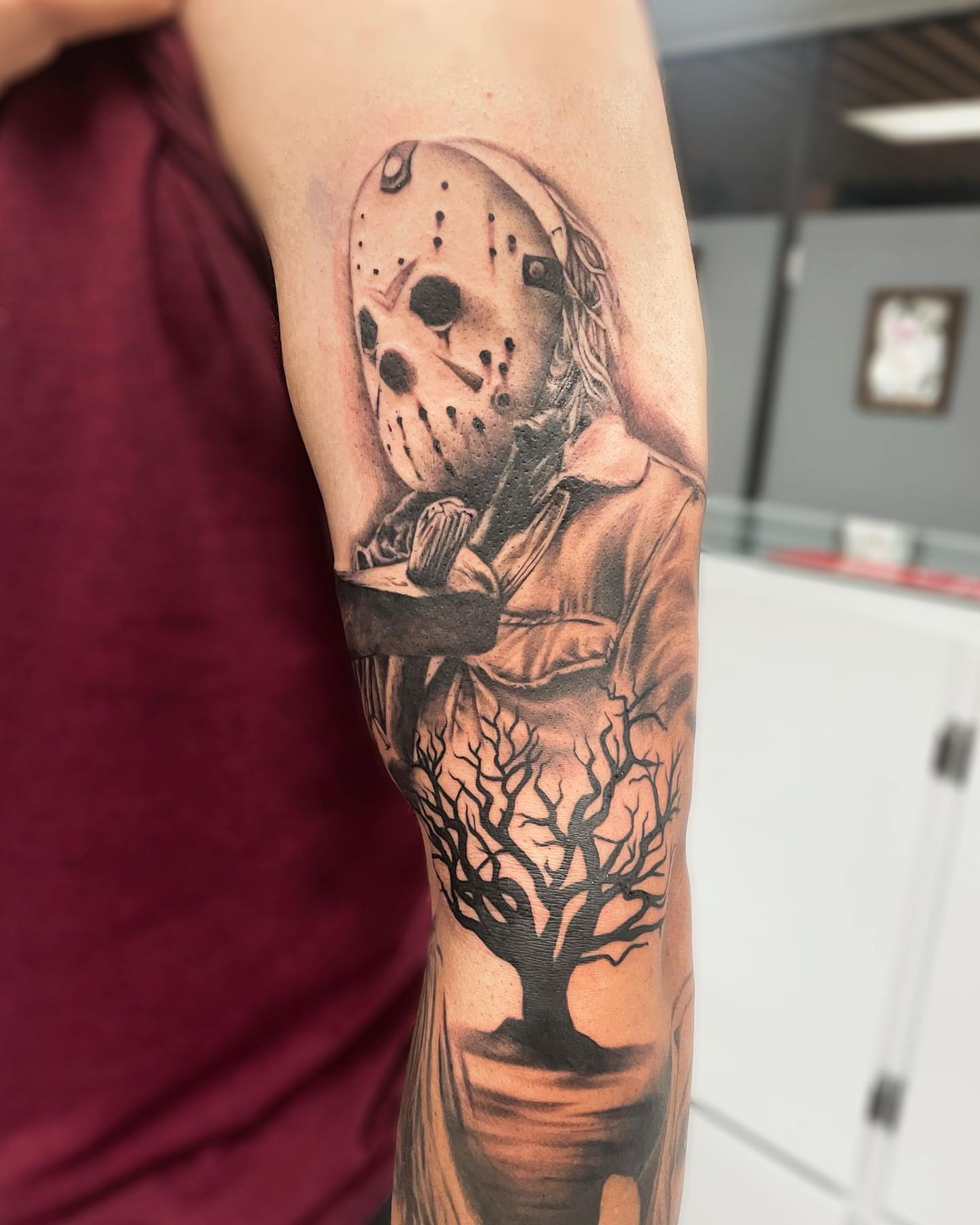 Tattoo by @candybrainink — realism, dark_realism