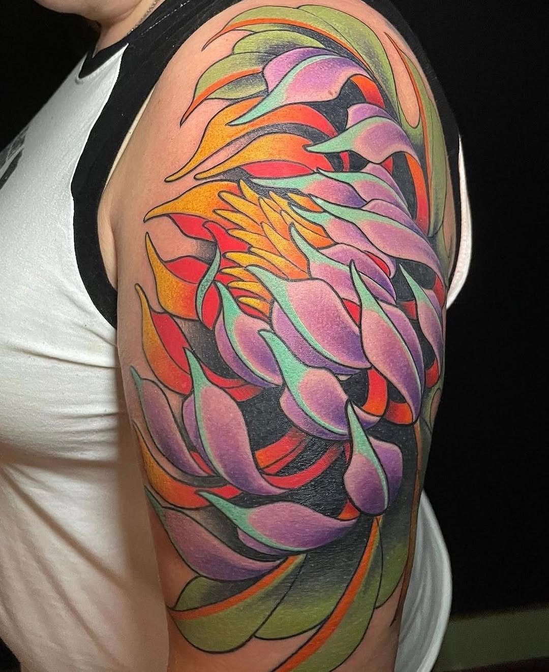 Tattoo by @martyboe โ japanese_irezumi, neo_traditional