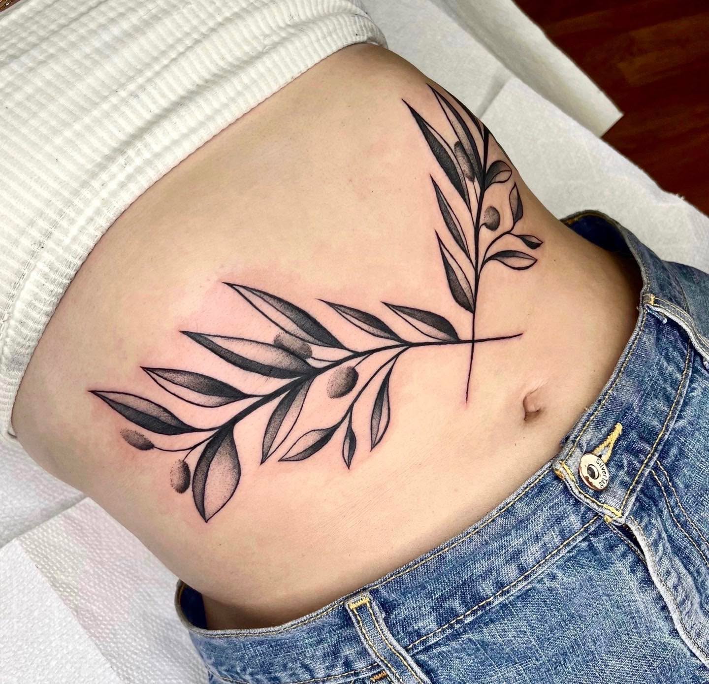 Tattoo by @dannonphantom — black_and_grey