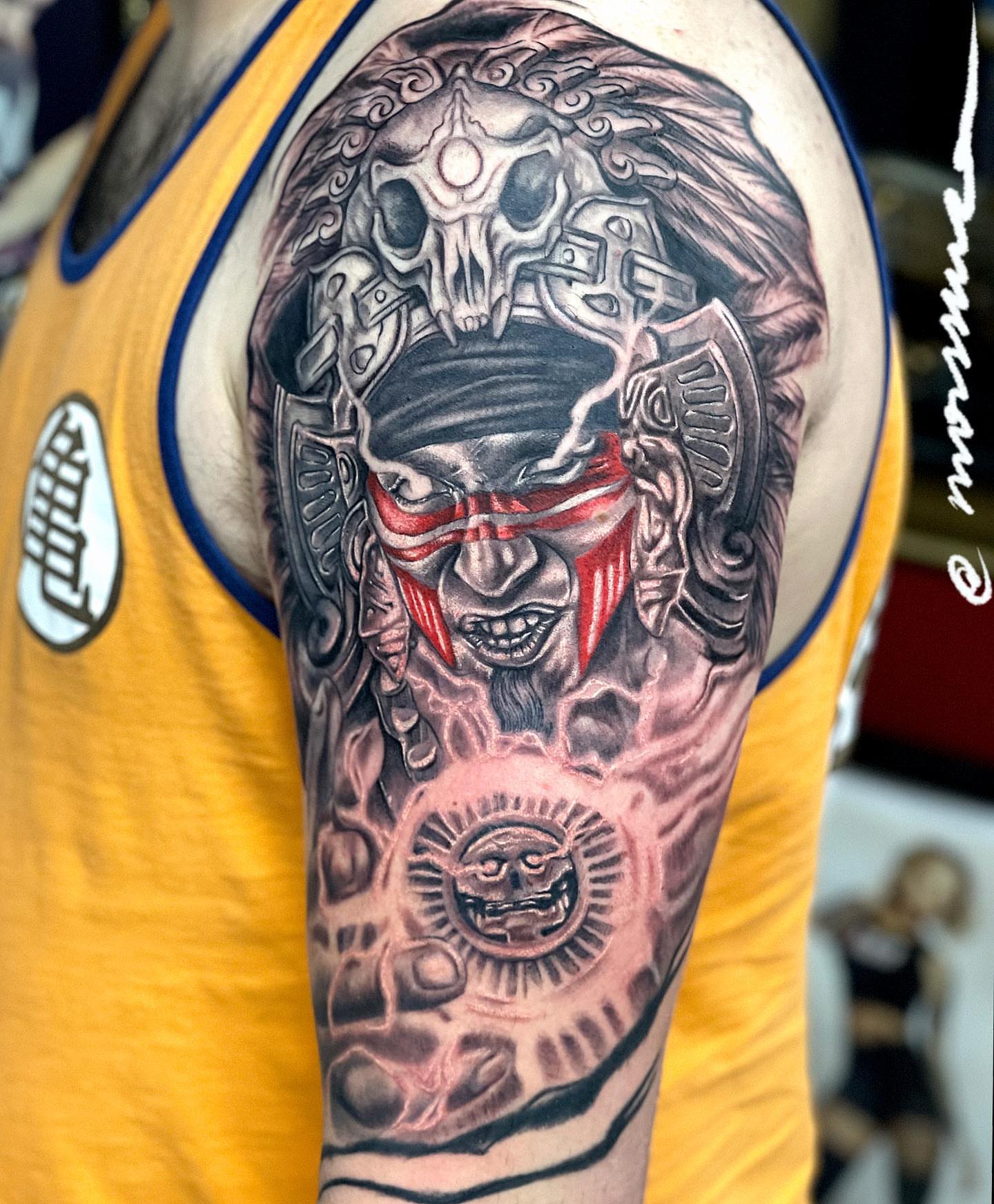 Tattoo by @morssuza — black_and_grey, realism