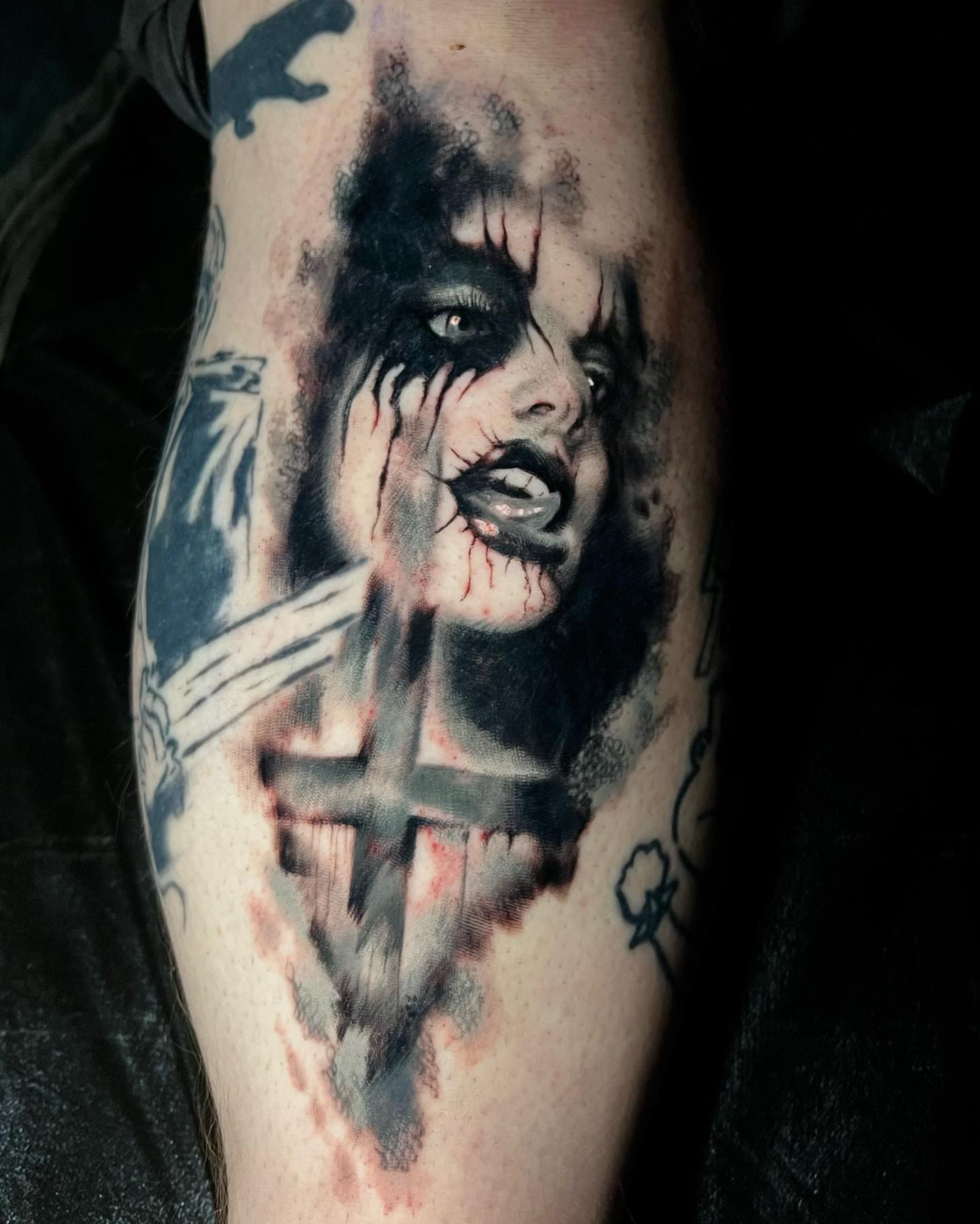 Tattoo by @tattoosbytravis — dark_realism
